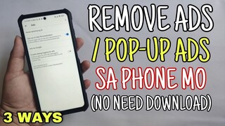 Remove ADS From Android Phone! Paano iBlock ang ADS and POP UP ADS sa Android Device