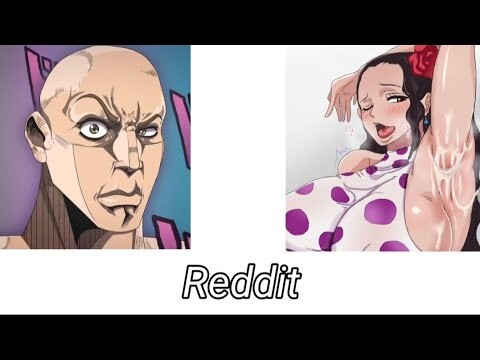 One piece  Anime vs Reddit  [ The Rock reaction meme ]