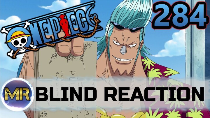 One Piece Episode 284 Blind Reaction - THE BLUEPRINTS!!!