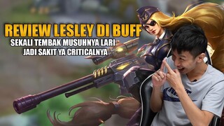 AWAL SEASON KITA REVIEW LESLEY BUFF YA GUYS!! MUSUHNYA 1X TEMBAK LARI COK WKWK