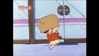Crayon Shin-chan buys groceries, but in Weihai