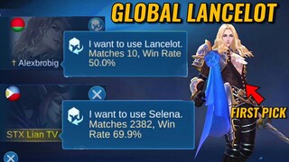 I FOUND A GLOBAL LANCELOT NEW SEASON | Lian TV | Mobile legends