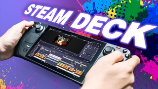 تحرير الفيديوهات بجهاز ألعاب محمول؟! ما مدى قوة منصة Steam Deck، وهي لعبة اشتريتها بسعر باهظ؟