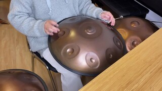 Versi handpan dari "Child of The Light" d-remix oleh bocah ini