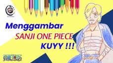 Mari Menggambar Sanji One Piece