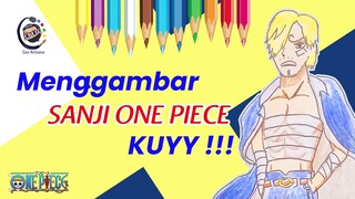 Mari Menggambar Sanji One Piece