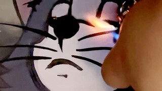 "لقد قلت لك، أنا مجرد رسام يلعب بالنار"