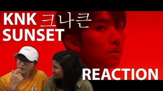 KNK Sunset Reaction