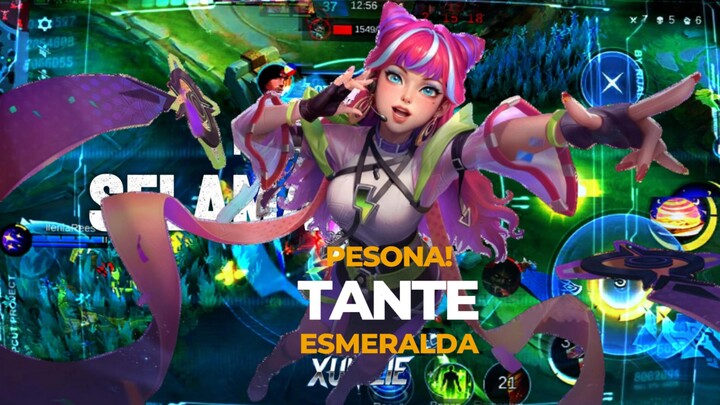 #KontesKreator2025 - PESONA TANTE ESMERALDA BIKIN MUSUH GOYANG DI EXP LANE!