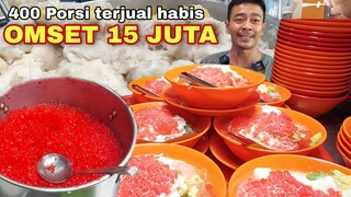 GILA!! Cuma jaulan es OMSET TEMBUS 15 JUTA 1 HARI 400 porsi terjual habis hitungan jam | es sekoteng