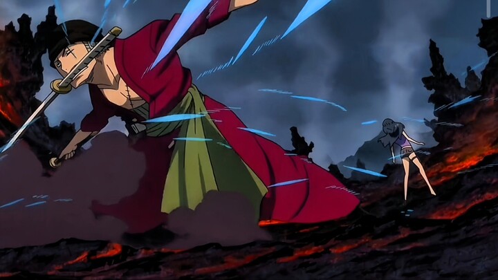 Ketika Zoro Lawan Cewek Pedangnya Dibalik 😳