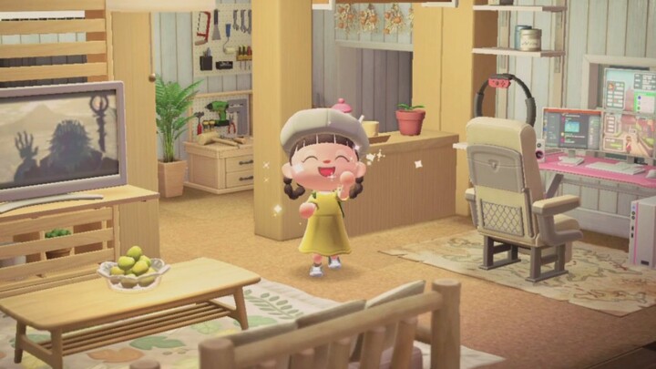 Animal Crossing Home Design | A Living Room That’ll Win Any Gamer’s Heart at First Sight!