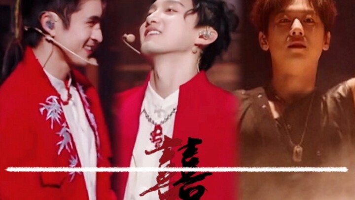 Can I say it? He looked exactly like someone storming the bridal chamber on their wedding night—and 