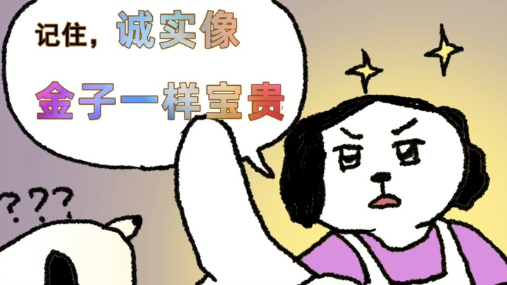 Mẹ đã dùng hành động để chứng minh với tôi rằng “sự trung thực còn quý hơn cả vàng”