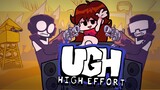 อัพเดทใหม่ High Effort Ugh 2.0 | Friday Night Funkin&#39;