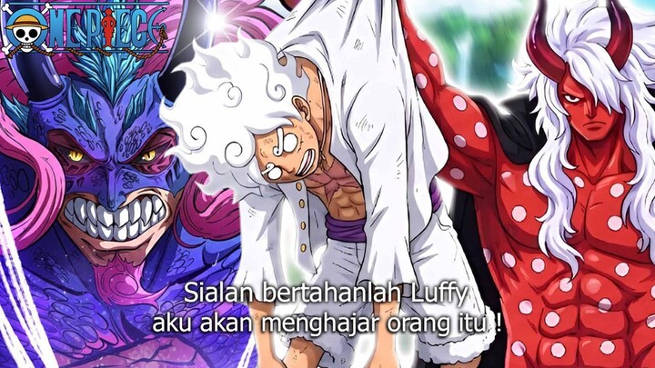 FULL ONE PIECE TERBARU - EDAN! IMU SAMA TERLALU KUAT! LUFFY HAMPIR MATI TERKENA SERANGAN MEMATIKAN
