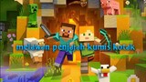 Desaku Diserang oleh pengikut kumis kotak😨 || Minecraft EXE