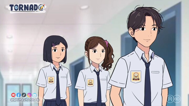 CERITA KITA (WINDI & DAPIT) PART 2 - Drama Animasi Sekolah