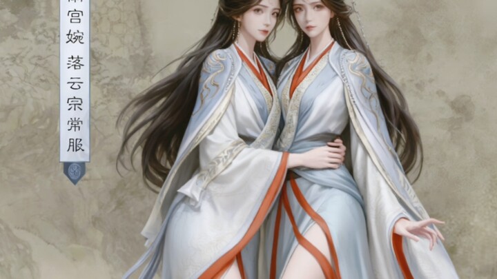 Is there any character art more awesome than Nan Gong Wan's new original illustration? Yes, brothers