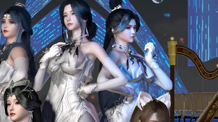 Ultra-clear 2k, dance of the little sister girl group