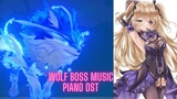 [Genshin Impact] North Wind Wolf Boss battle background music piano version Cover