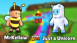 MrKellow vs Just A Unicorn in Stumble Guys