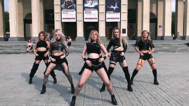 Tarian Rusia menampilkan koreografi ulang lagu EVERGLOW “Adios” – versi cover