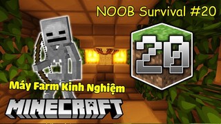 Máy Farm Người Xương Cực Đẹp Theo Phong Cách Của NOOB - Minecraft Survival #20