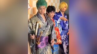 zoro y este theme >>> zoro foryoupage roronoazoro foryou luffy zorocosplay sanji onepiece fy viral 