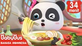 Panda Kecil Menjadi Koki Kecil Di Restoran Mie | Lagu Karir Anak | BabyBus Bahasa Indonesia