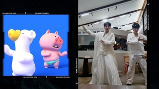 又看到这抽象小舞蹈了，两位遗珠老师的执念这么大，建议多跳几个（doge）