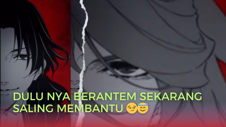 dua seorang pangeran vampir yang terkenal dulunya berantem eh sekarang bantu😅😏