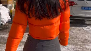 173黑龙江姑娘第84集～牛仔裤翘臀美臀街拍最美背影～欢迎充电