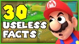 30 Useless Facts You Didn't Know About Super Mario 3D World...!