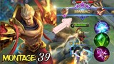 EASY MANIAC!! Gatotkaca Montage 39 | Mage Build 🔥