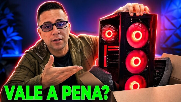Montei meu PC Gamer com esse Gabinete e o Resultado Surpreendeu! (Liketec Matrix