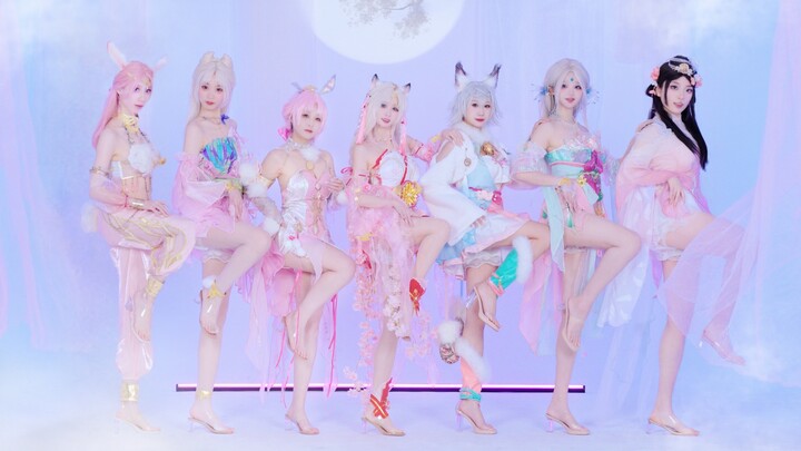 The Eternal Tribulation Girls Group 7 Equals happily danced a song for their friends | Flowers and M