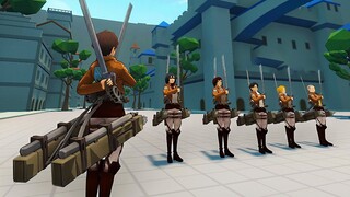 ฝึกกองกำลังทหารแสนป่วน : Roark's Attack on Titan Fan Game