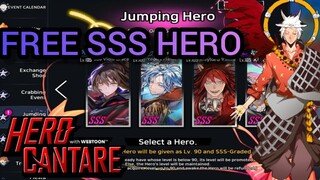 Hero Cantare Global - Getting Free SSS Hero + More Summer Summon!