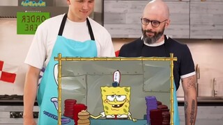 万万没想到按照海绵宝宝蟹堡配方做出来的蟹黄堡是这个味道