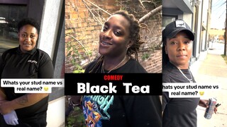 لدى Black T أسماء مسرحية خاصة بهم ولطف متناقض 😂😂