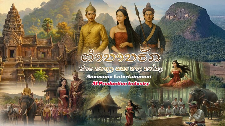 ຕຳນານຮັກທ້າວ ບາຈຽງ ກັບນາງ ມະໂລງ - ตำนานฮัก บาเจียง-มะโลง  【OFFICIAL MV】 Anousone Entertainment