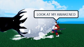 Toxic Kid ONLY has 1 Awakened Dough Move... so I trolled him with FULLY Awakened Dough (Blox Fruits)