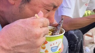 Prasmanan seharga 10 yuan di lokasi konstruksi di Hefei, dengan hidangan yang menggiurkan! #Roadside