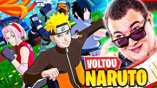 NARUTO SASUKE ITACHI NA LOJA ! SKIN NARUTO VOLTOU FORTNITE