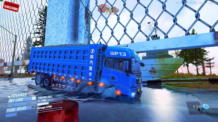 Truck VS Speedsbumps Eps 10