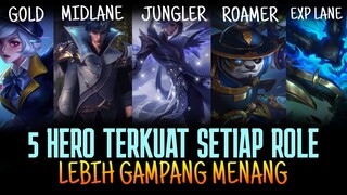 5 HERO PUSH RANK TERKUAT SETIAP ROLE JUNI 2022, Waktunya Kebut Bintang | Mobile Legends Indonesia