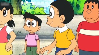 Khoảnh khắc đáng nhớ nhất của Nobita là được ngắm nhìn Shizuka từ khoảng cách gần. Cái đầu của gã bé