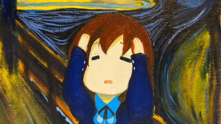 [Melukis]Ketika Hirasawa Yui bertemu The Scream|<K-ON!>