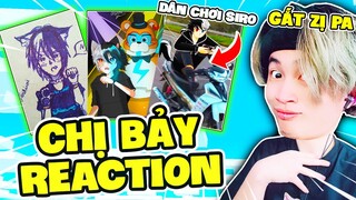 Siro Bất Lực Khi Cả Bộ Tộc Sói Muốn Mình Làm Chị Bảy || Reaction Fanart #11